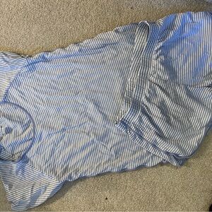 LAKE Striped Blue Pajama Set Size Small